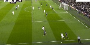 体育娱乐-【英超】马杜埃凯助攻+造乌龙 阿森纳4比0利兹联